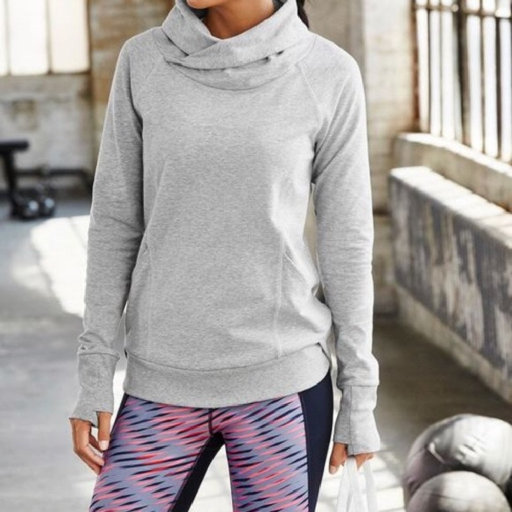 Athlete Techie Sweat Track Pullover - Size Small